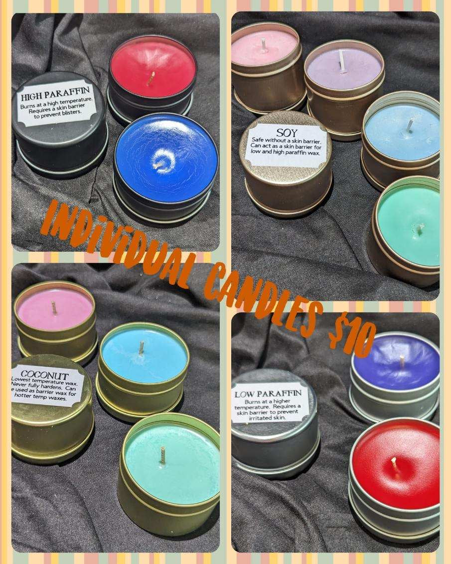 Wax Play Candles